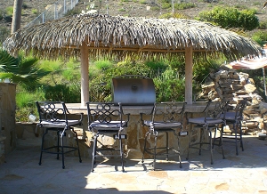 9x18 Palmex Synthetic Thatch Palapa